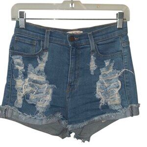 Vibrant M.I.U Distressed Cutoff Denim Shorts Size M